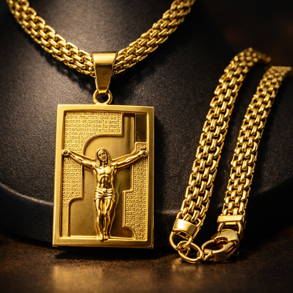 Combo Chinesca + Placa Cristo