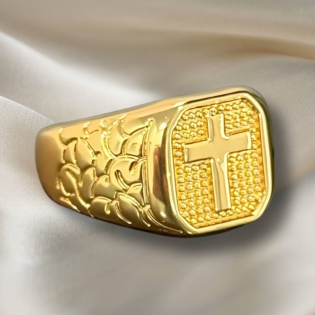 Anillo Cruz Rugosa - 𝗥𝗘𝗙 𝟯