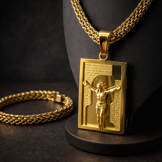 Combo Chinesca + Placa Cristo