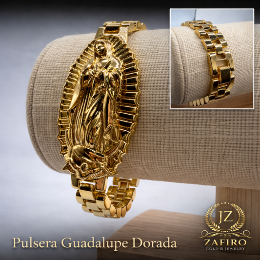 Pulsera Guadalupe Dorada