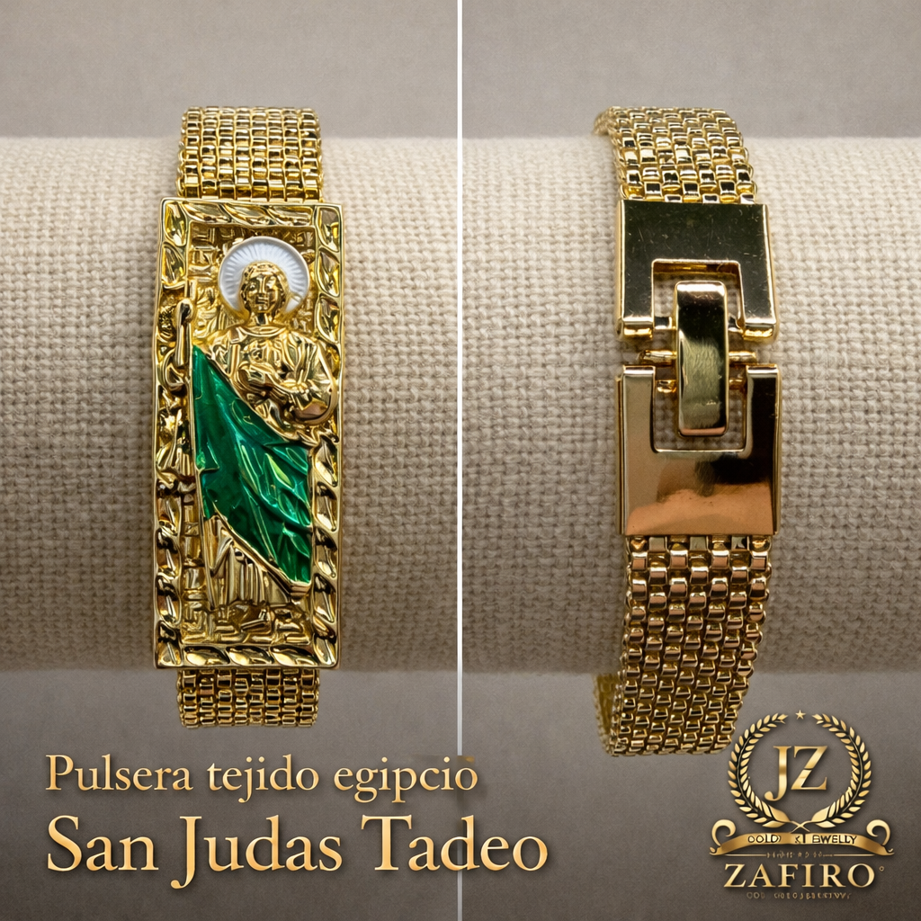 Pulsera Tejido Egipcio San Judas Tadeo
