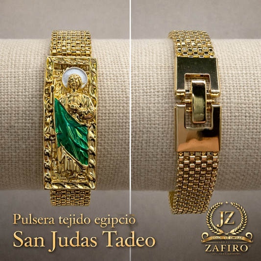 Pulsera Tejido Egipcio San Judas Tadeo
