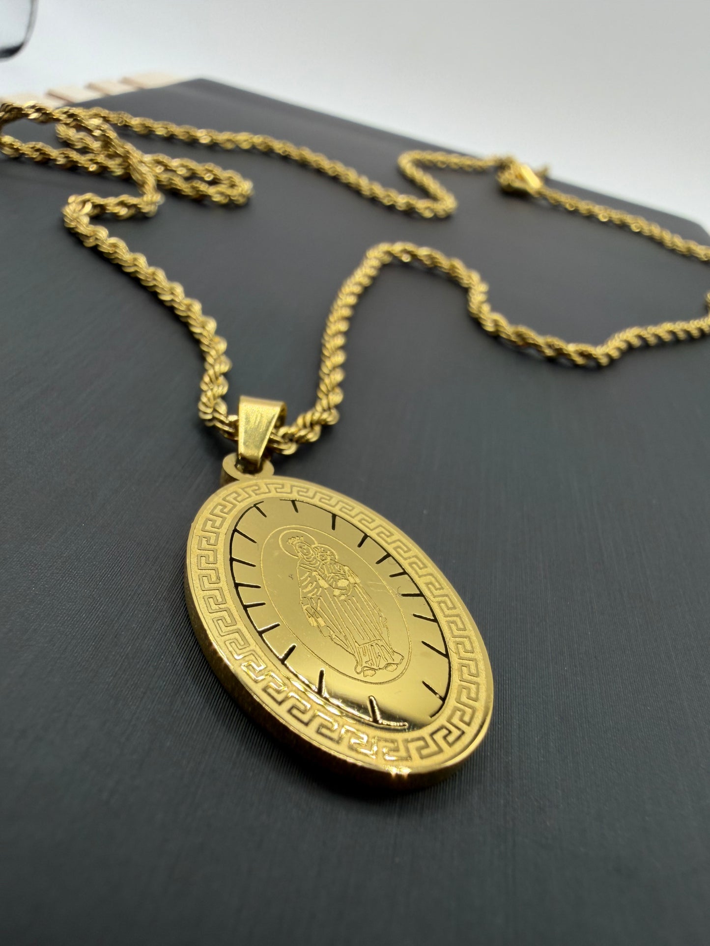 Cadena Laso + Virgen Del Carmen