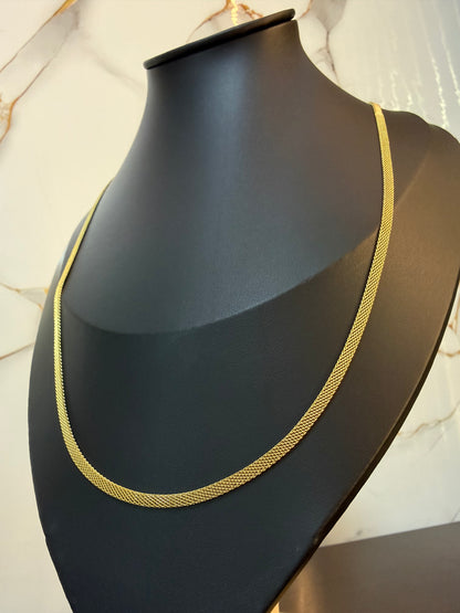 Cadena Tejido Chino Delgada