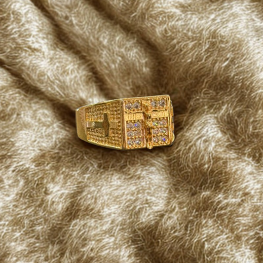 Anillo Cruz Premium - REF 18